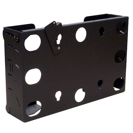 Chief Chief MWC6000 Flat Panel Tilt Wall Mount with CPU Storage - 100 lb - Black MWC6000